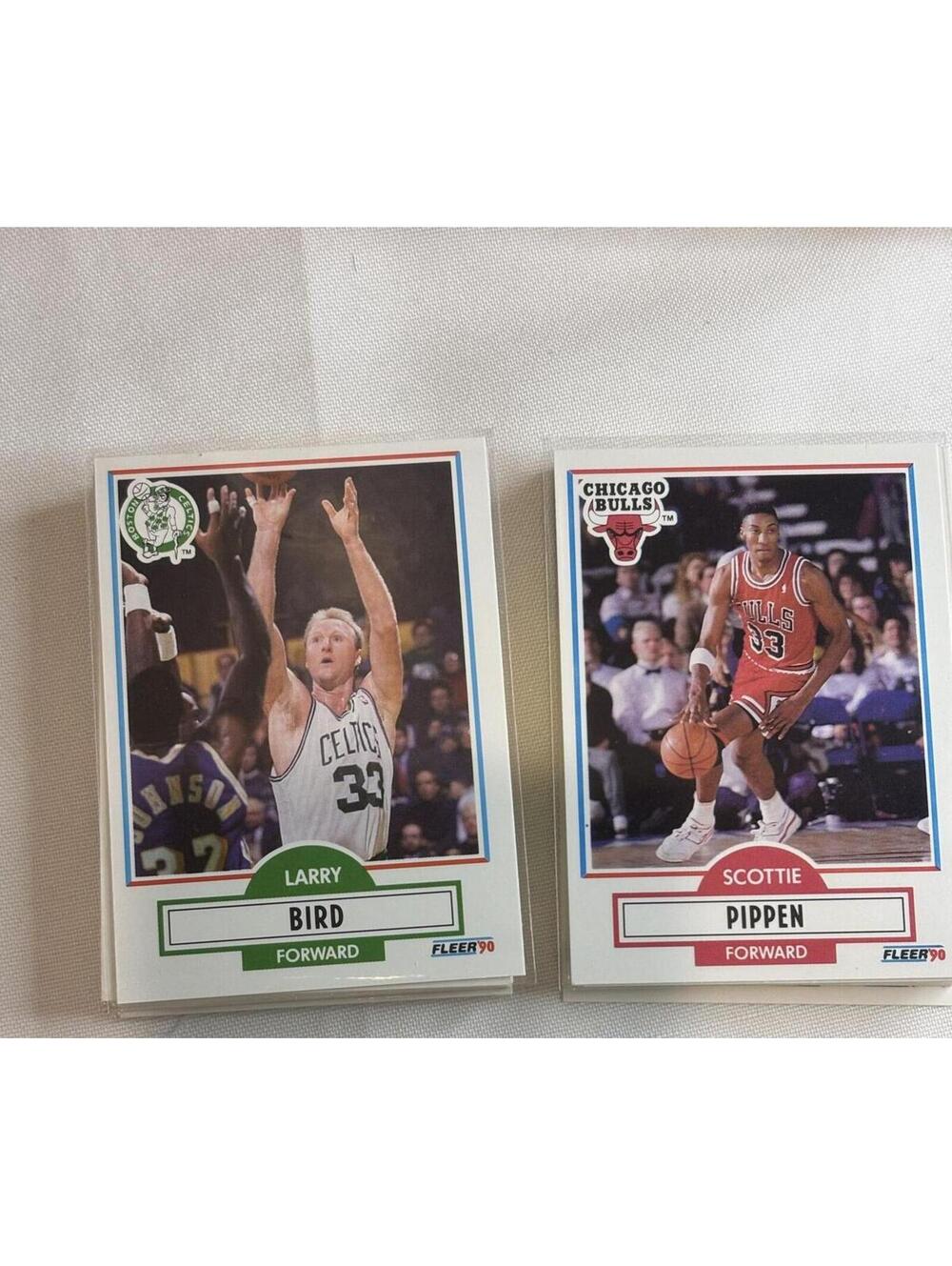 1990 Fleer Basketball Cards - 60 Card Set